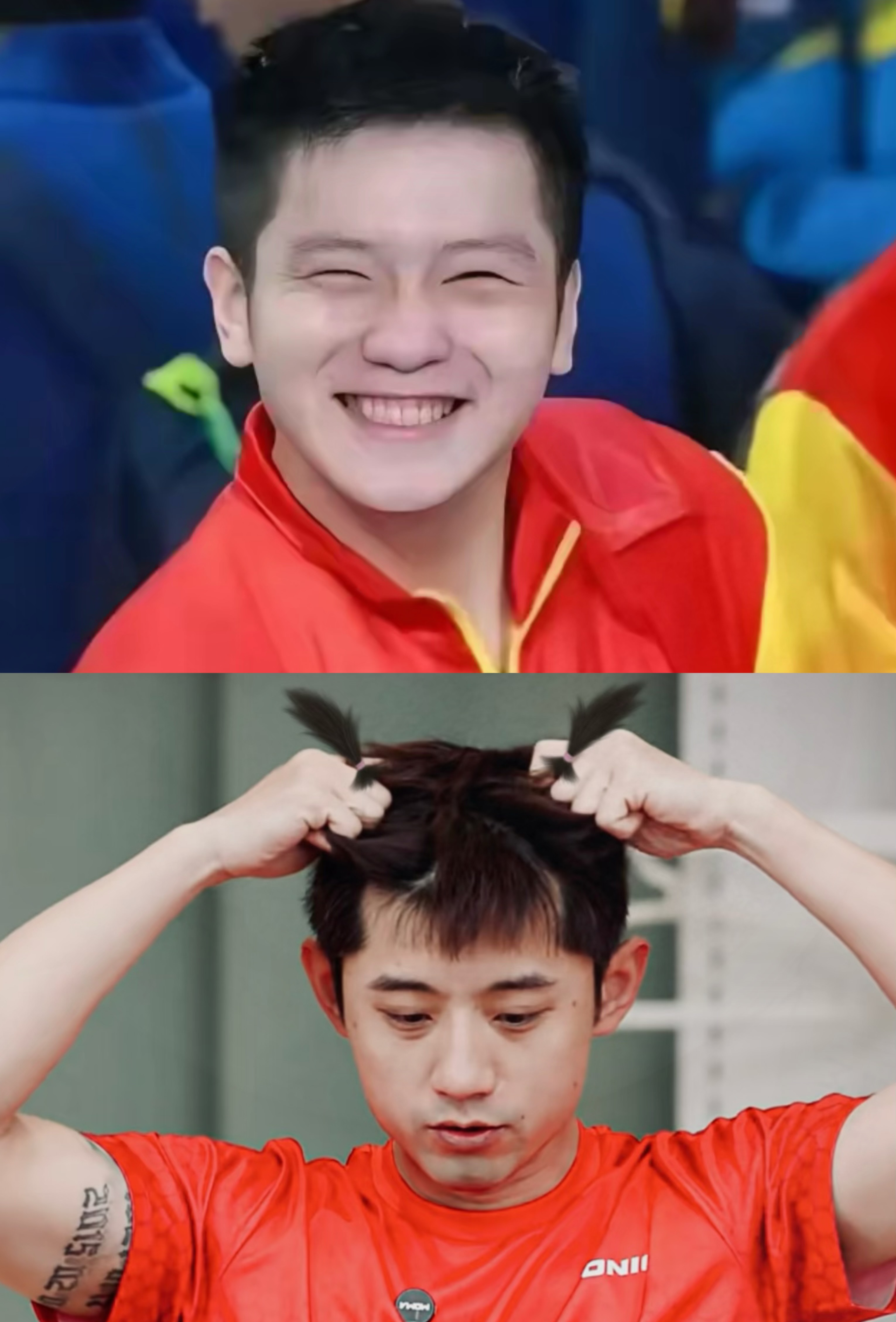 瑞典队鏖战法国队,张继科点燃赛场 瑞典队鏖战法国队,张继科点燃赛场